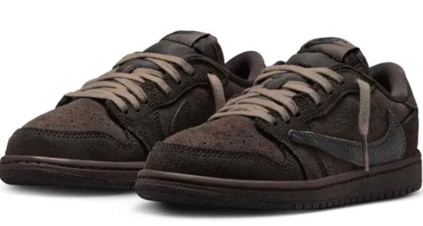 Jordan 1 Retro Low OG SP Travis Scott Velvet Brown (PS)